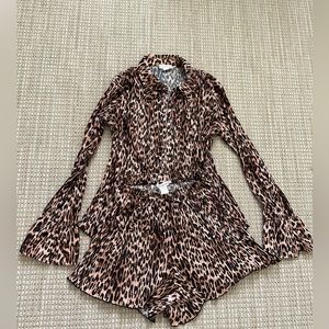 Leopard print women suit, Good American
